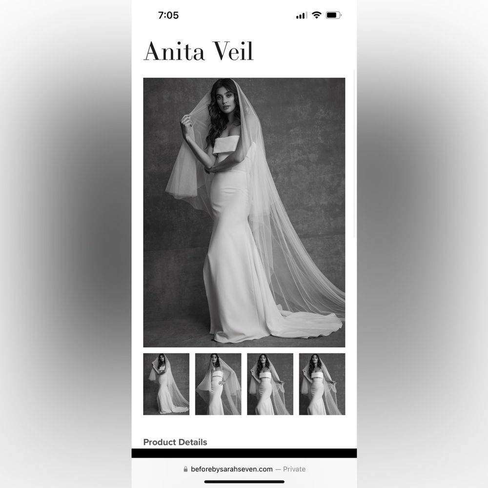 Sarah Seven Anita Veil
